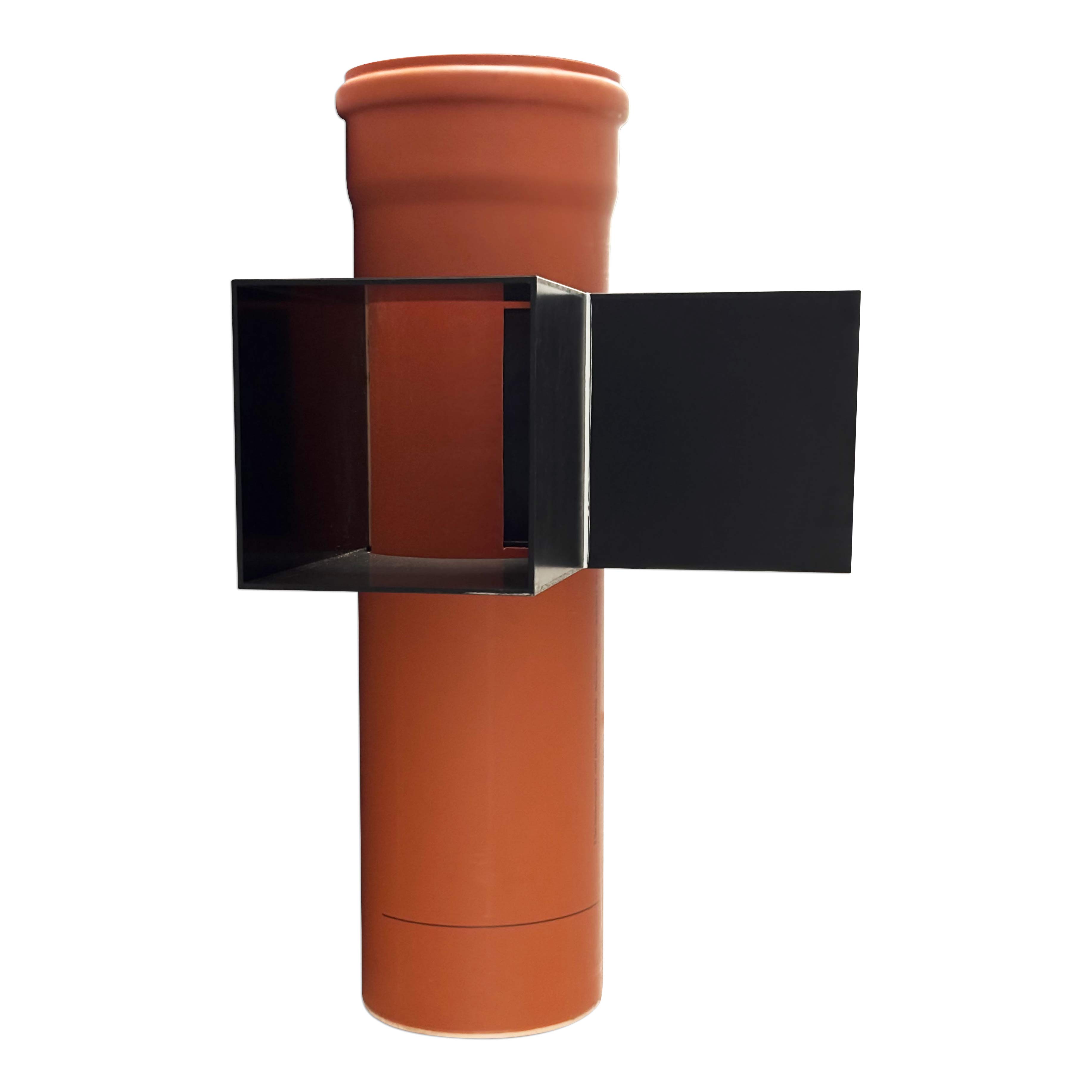 Sonder-Eck-KG-Schurrenrohr in ABS-PVC für KG-Rohre (250 mm oder 315 mm)